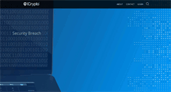 Desktop Screenshot of icrypto.com
