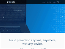 Tablet Screenshot of icrypto.com